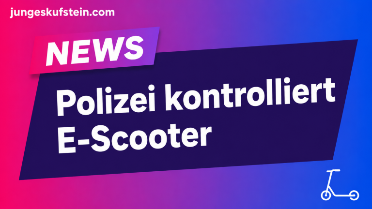 Polizei in Kufstein fokussiert sich auf E-Scooter Kontrollen nach neuen Regeln.