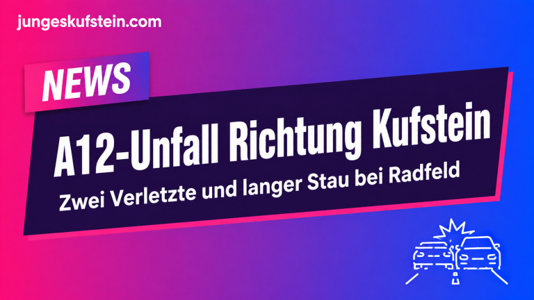 Auffahrunfall bei Radfeld Kufstein