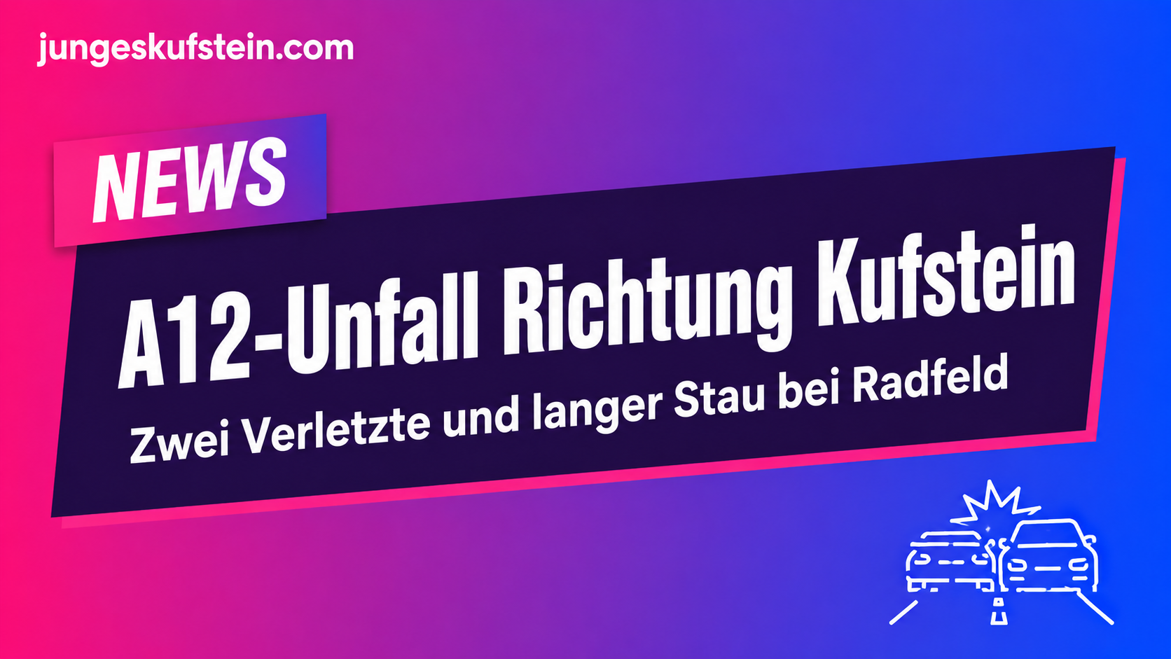 Auffahrunfall bei Radfeld Kufstein