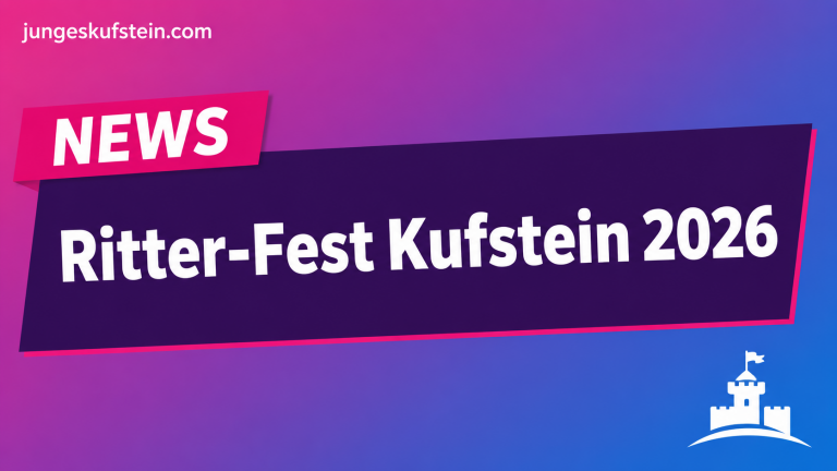 Das Ritterfest Kufstein 2026 findet am Pfingstwochenende statt.